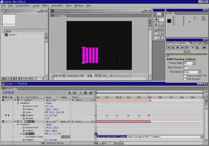 AfterEffects 35. Expression 활용하기 [2] - 오디오 이퀄라이저 만들기 비디오 썸네일 이미지