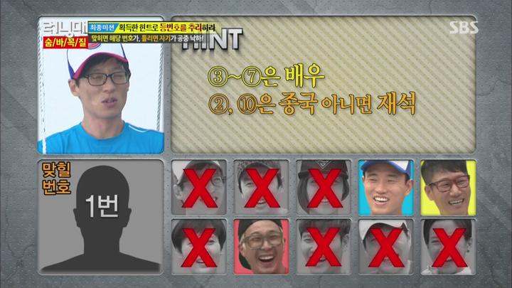 런닝맨.E158.130811.손현주,전미선,문정희 비디오 썸네일 이미지