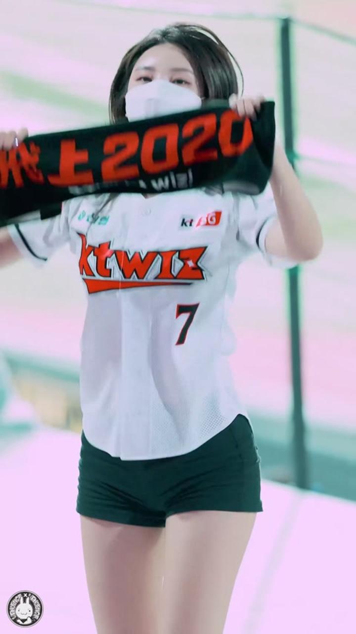 200731 치어리더 정유민 직캠 비디오 썸네일 이미지
