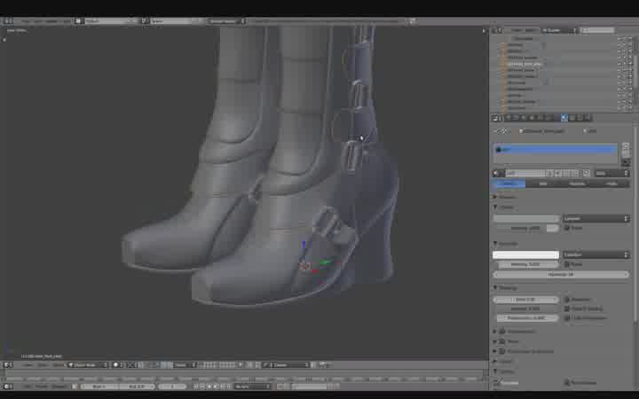 컴퓨터 그래픽-블랜드.05_07_Corset Detailing 비디오 썸네일 이미지