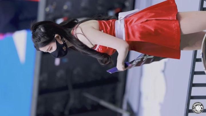 220121 치어리더 한유진 직캠 비디오 썸네일 이미지