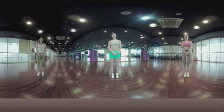 섹시 필라테스 강사 힙라인 트레이닝 비디오 썸네일 이미지