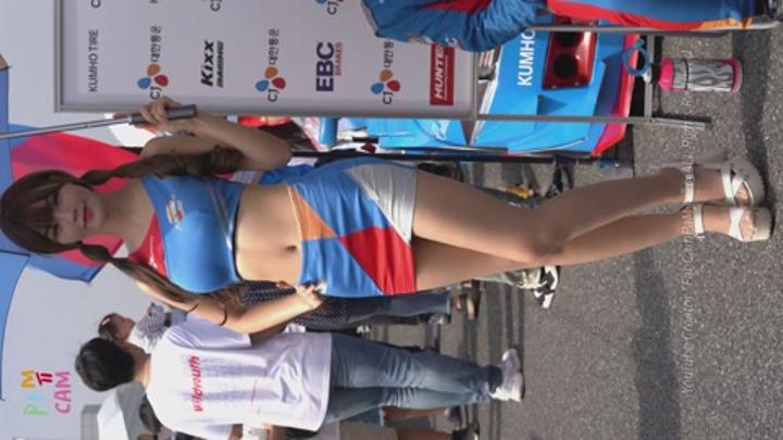 레이싱 모델 민한나 (racing model Min hanna) 직캠 (173) 비디오 썸네일 이미지
