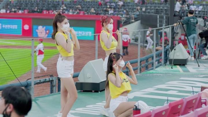 210912 치어리더 김한나, 이다혜, 유수아, 임혜진 직캠 (1) 비디오 썸네일 이미지