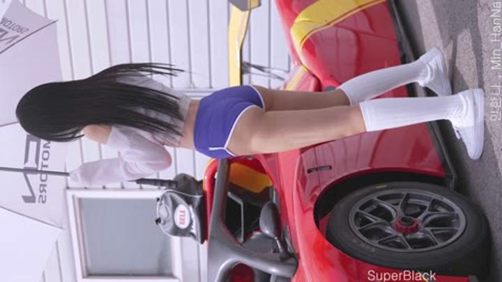 레이싱 모델 민한나 (racing model Min hanna) 직캠 (507) 비디오 썸네일 이미지