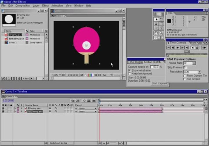 AfterEffects 20. MM Script 사용하기 07 - Spring 비디오 썸네일 이미지