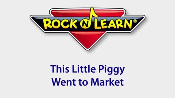키드 영어_This Little Piggy - Nursery Rhyme for Kids - Rock N Learn 비디오 썸네일 이미지
