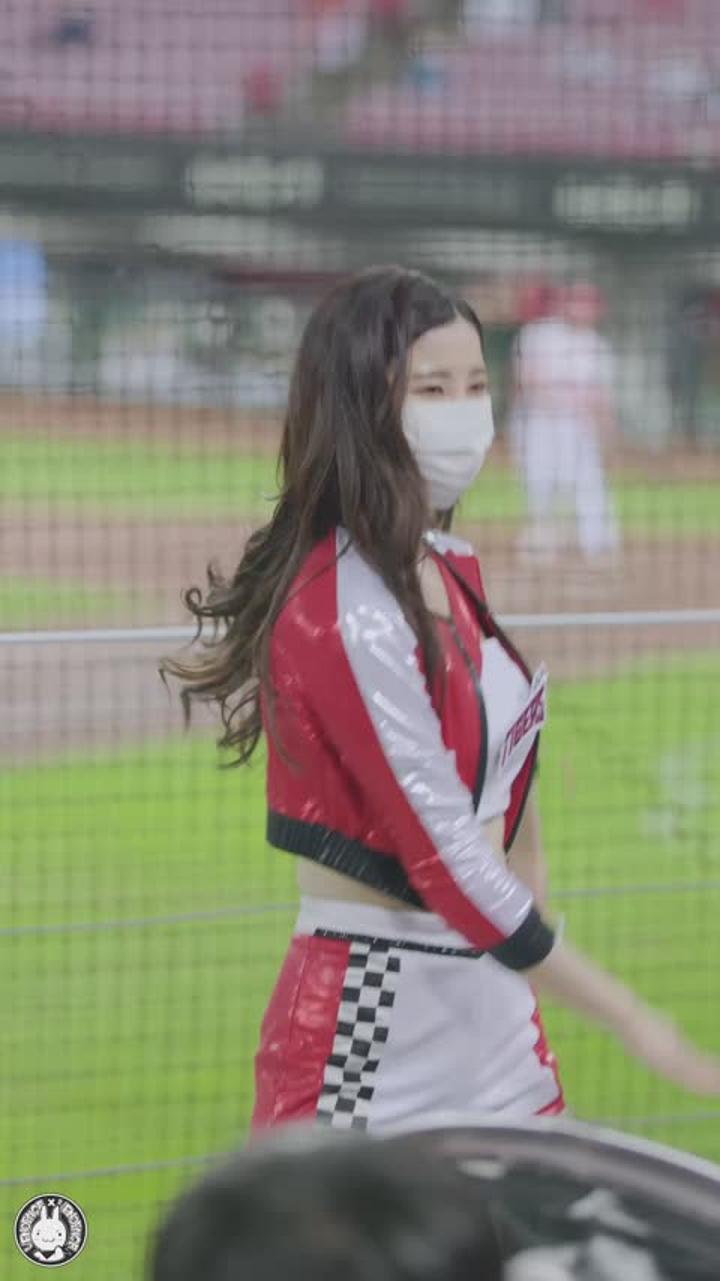 210915 치어리더 한유진 직캠 비디오 썸네일 이미지