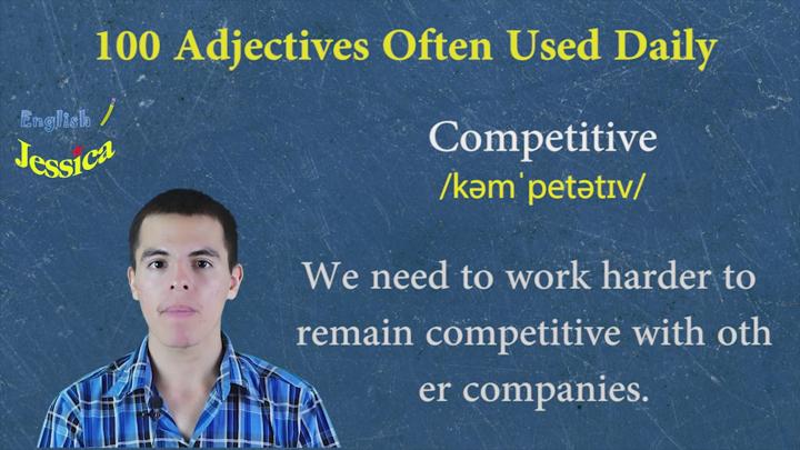 상황별 영어 듣기.08화_Adjectives often used daily in English with examples 비디오 썸네일 이미지