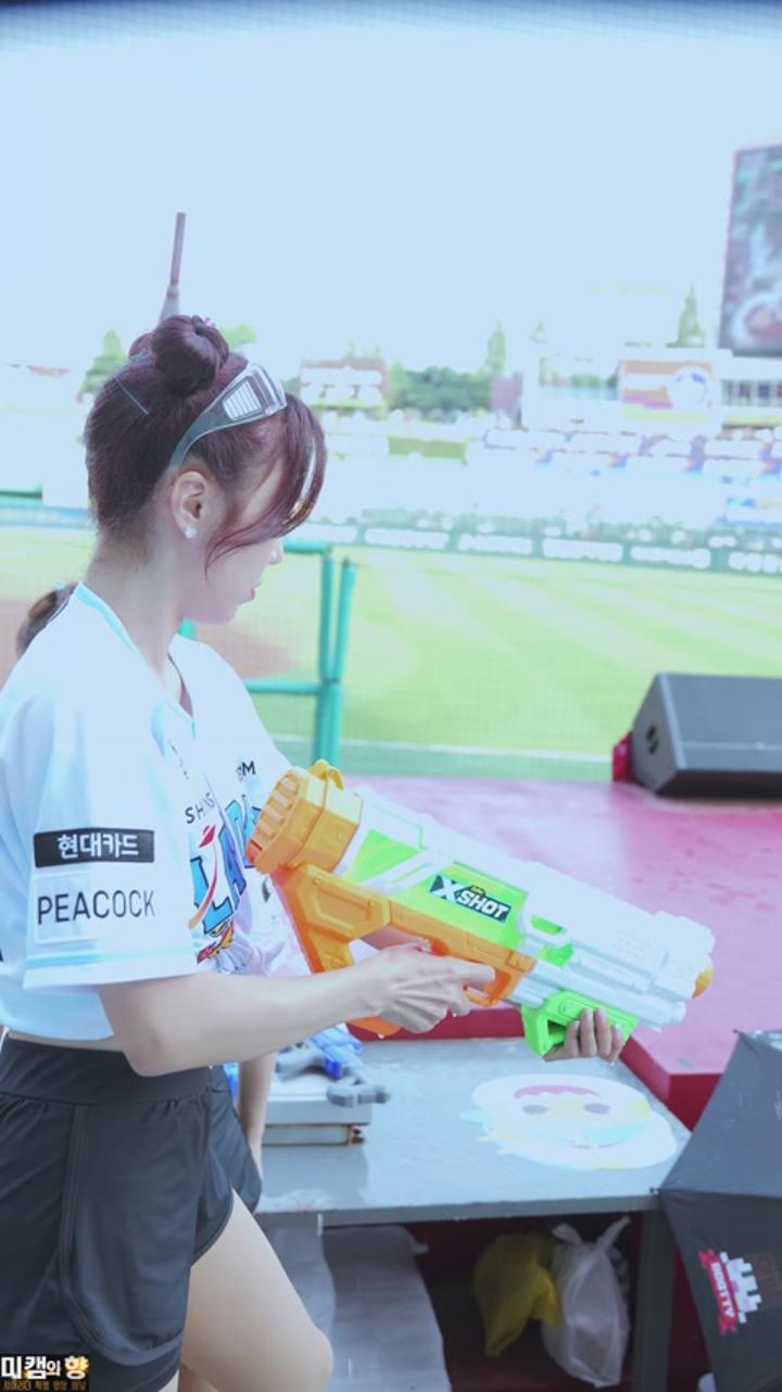 230813 치어리더 이주희, 유보영, 김도아, 이리안, 목나경, 도정은 직캠 비디오 썸네일 이미지