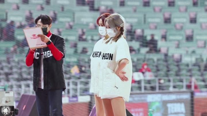 210414 치어리더 김도아, 오채현 직캠 비디오 썸네일 이미지