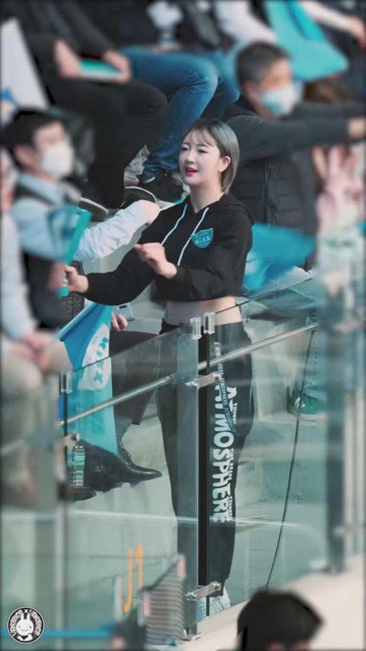 200223 치어리더 허은미 직캠 비디오 썸네일 이미지
