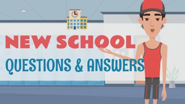 English Conversation Practice, Starting A New School 영어해설 비디오 썸네일 이미지
