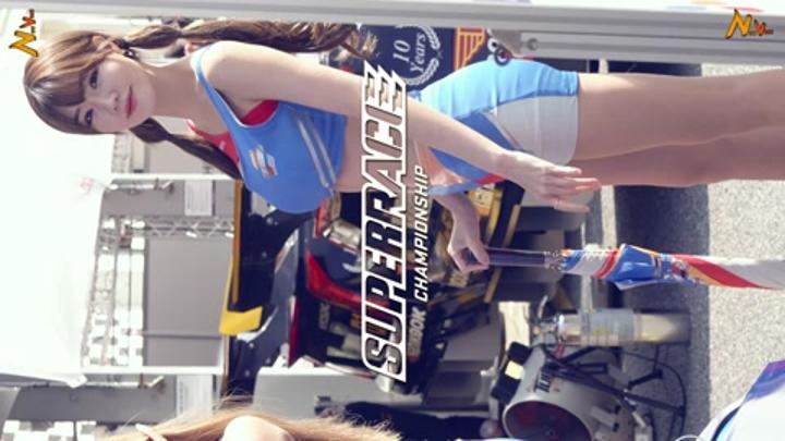 레이싱 모델 민한나 (racing model Min hanna) 직캠 (349) 비디오 썸네일 이미지