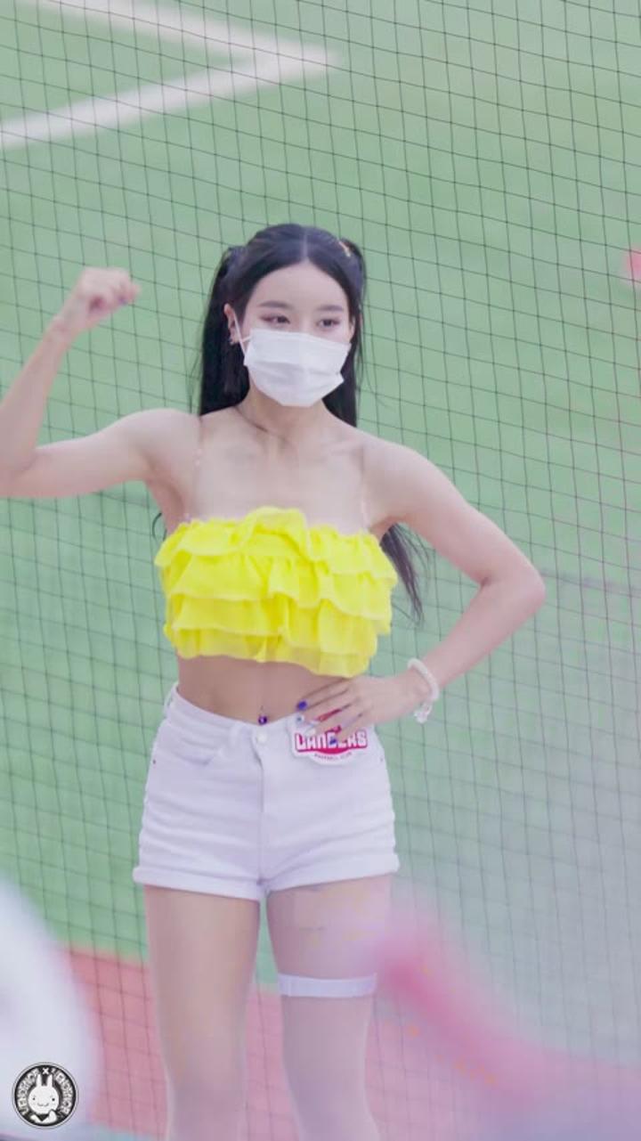 210710 치어리더 장은유 직캠 비디오 썸네일 이미지