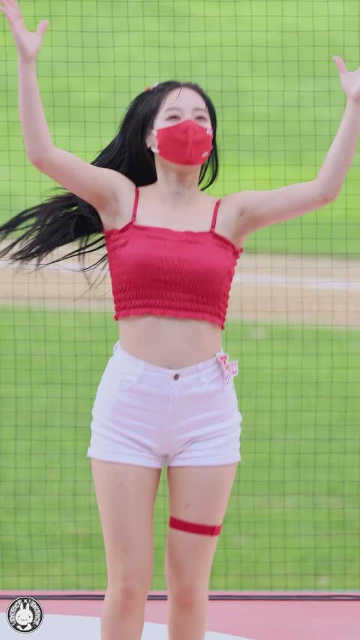 210705 치어리더 안이랑 직캠 비디오 썸네일 이미지