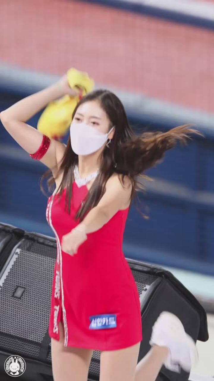 201028 치어리더 정다혜 직캠 비디오 썸네일 이미지