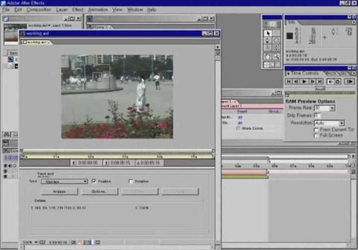 AfterEffects 32. 피사체를 따라 움직이는 모자이크 만들기 비디오 썸네일 이미지