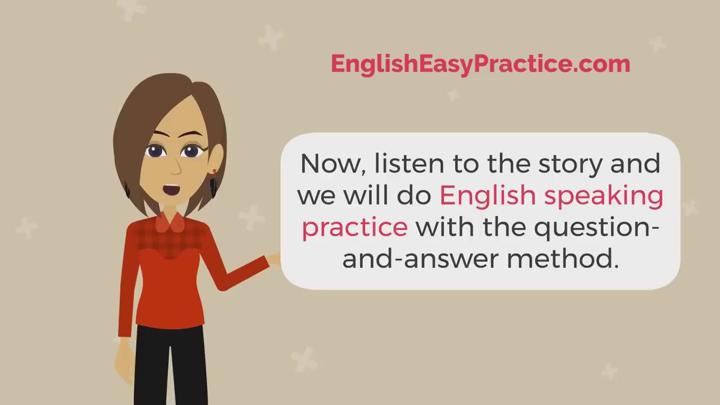 English Speaking Practice With A Story in English - Fun English Stories 비디오 썸네일 이미지