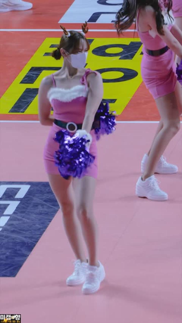 221213 치어리더 강지유 직캠 비디오 썸네일 이미지