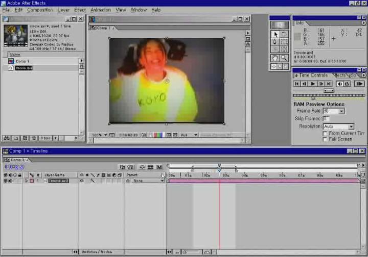 AfterEffects 51. 그밖에 유용한 메뉴 [1] - File,Edit 비디오 썸네일 이미지