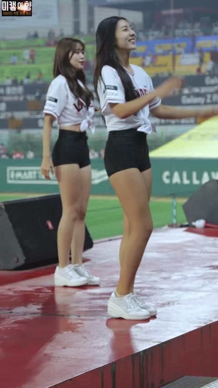 220929 치어리더 목나경 직캠 비디오 썸네일 이미지