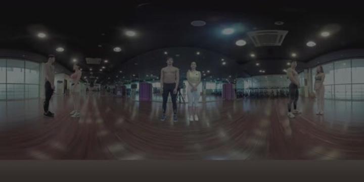 미스섹시백 강사와 머슬맨의 커플다이어트 비디오 썸네일 이미지