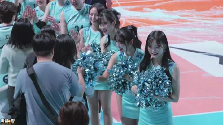 231020 치어리더 이나경, 이다영, 고가빈, 박하정 직캠 비디오 썸네일 이미지